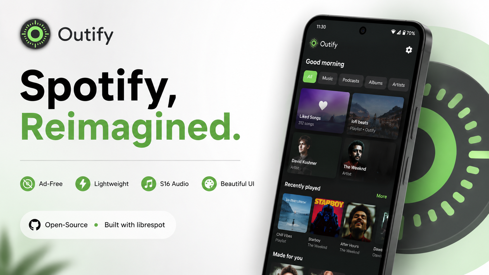 Outify: The Ultimate Open-Source Spotify Client for Android with Material 3