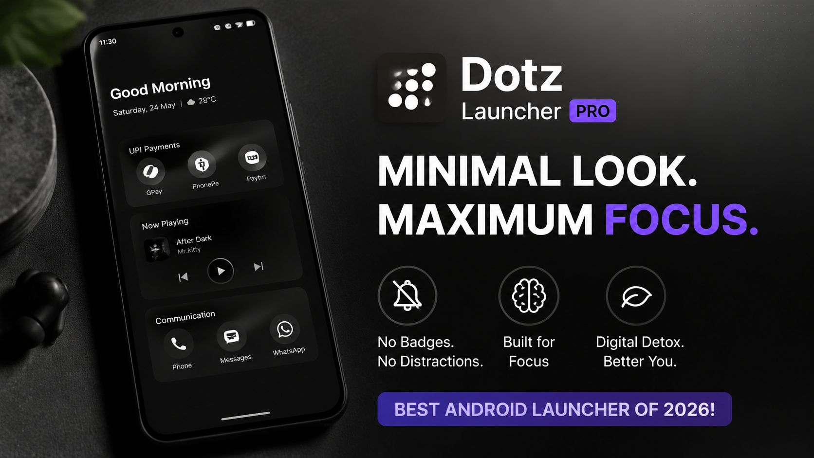 Dotz Launcher: Opensource Minimal Launcher