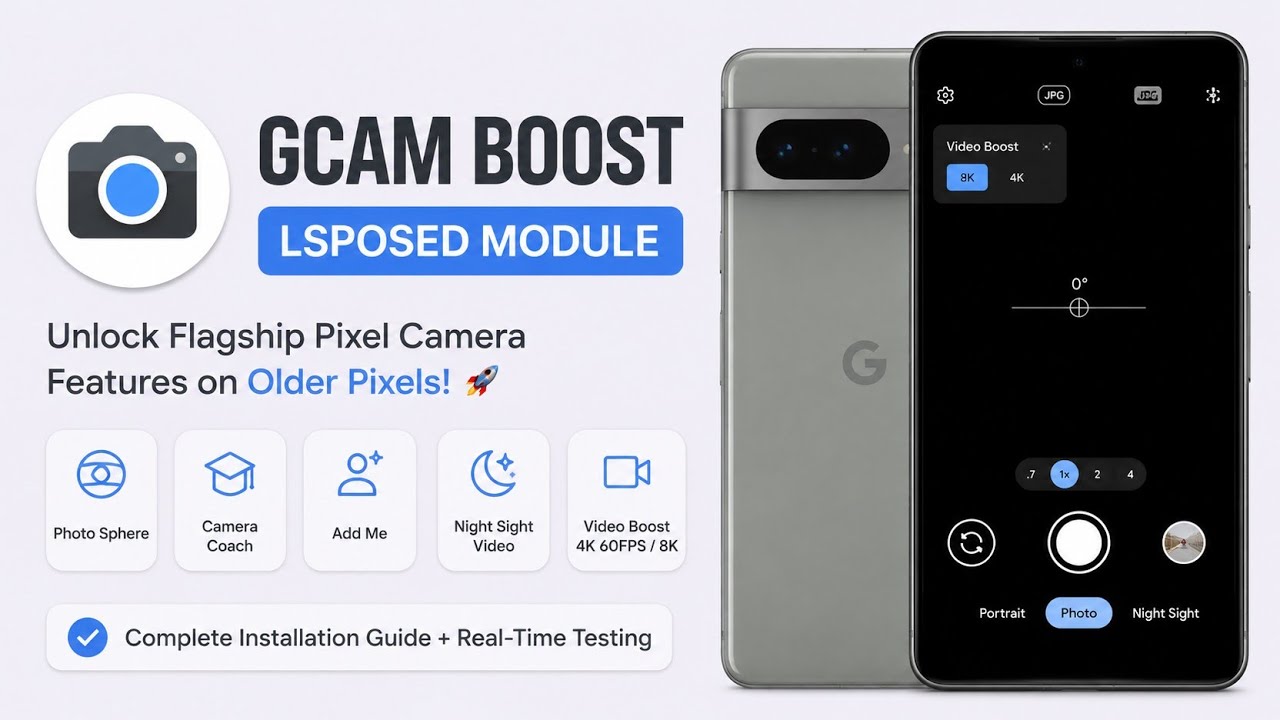 Pixel 6 GCam Boost: Enable Pixel Features on Older Pixel Devices