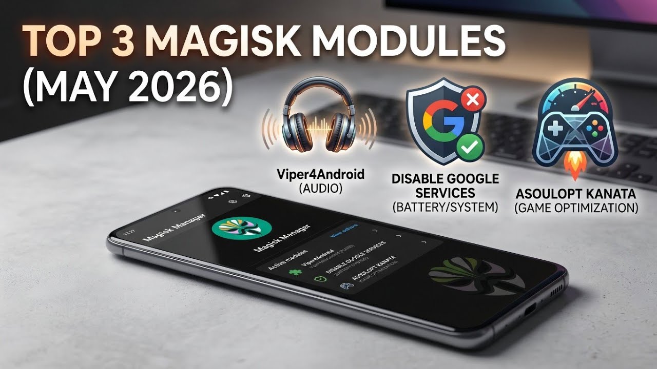Top 3 Must-Have Magisk Modules to Supercharge Your Android in May 2026
