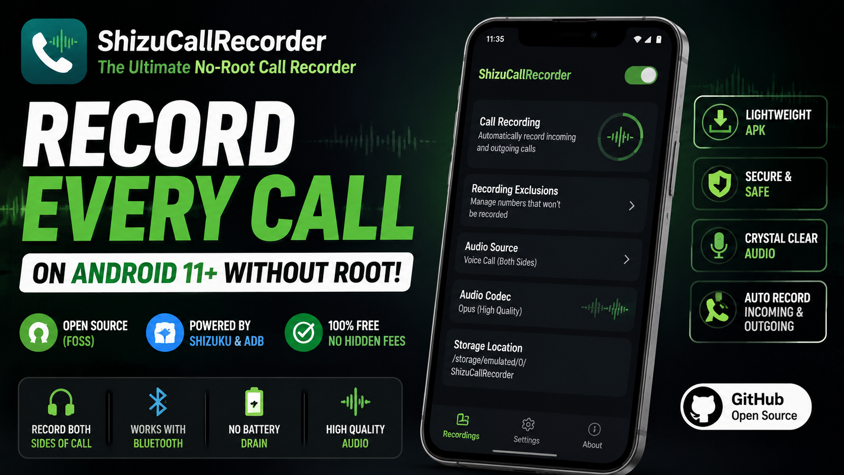 How to Record Phone Calls on Android 11+ Without Root: The Ultimate Guide to ShizuCallRecorder