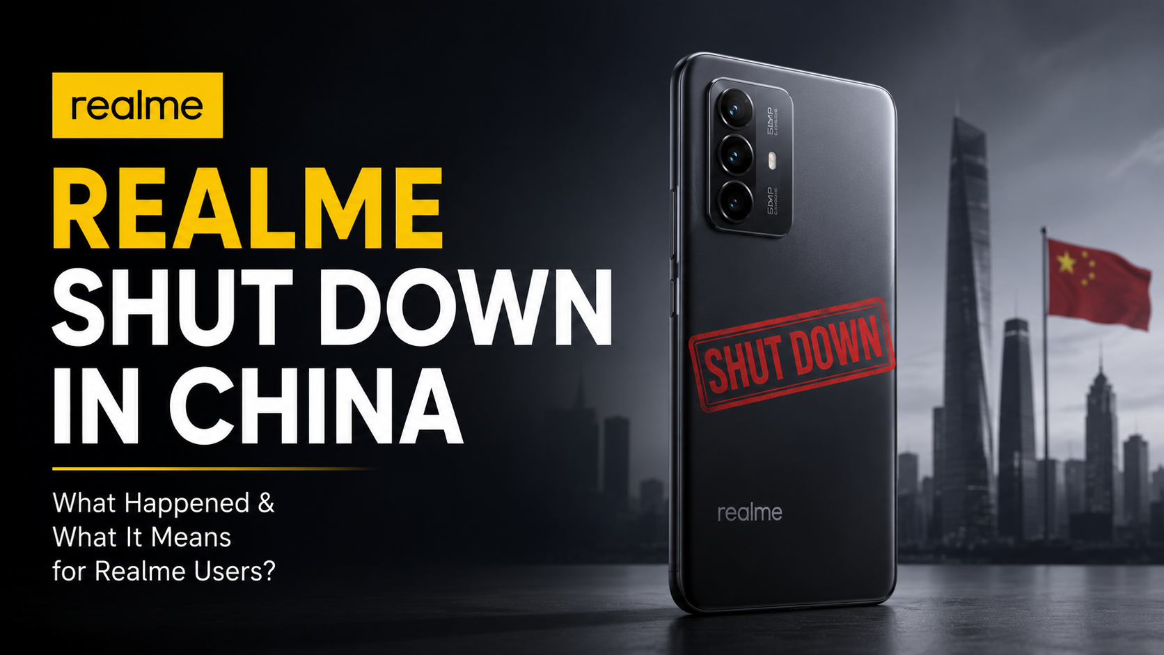Realme Officially Exits the Chinese Market: What This Massive Strategic Shift Means for Global Users