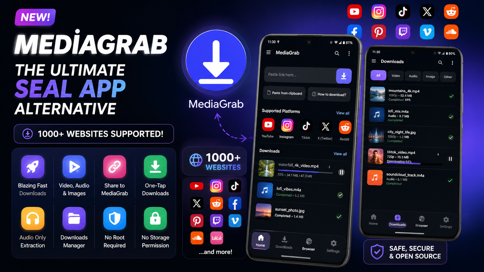MediaGrab: The Best Free Open-Source Media Downloader for Android (Seal Alternative)